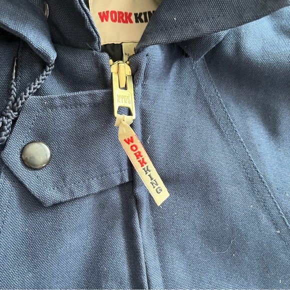 WORK KING canvass jacket. LARGE. - Picture 10 of 13